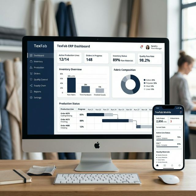 Plataforma de Gestão para Confecções
